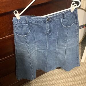 Denim skirt
